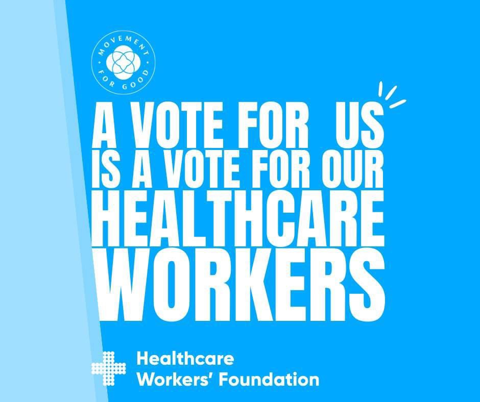 It's the 4th #MovementforGood draw of the year! If you have a spare couple of minutes, we would really appreciate your vote to potentially win a huge £5,000 to help our #healthcareworkers You can vote here until April 26th: health.movementforgood.com #nominateACharity Thank you!