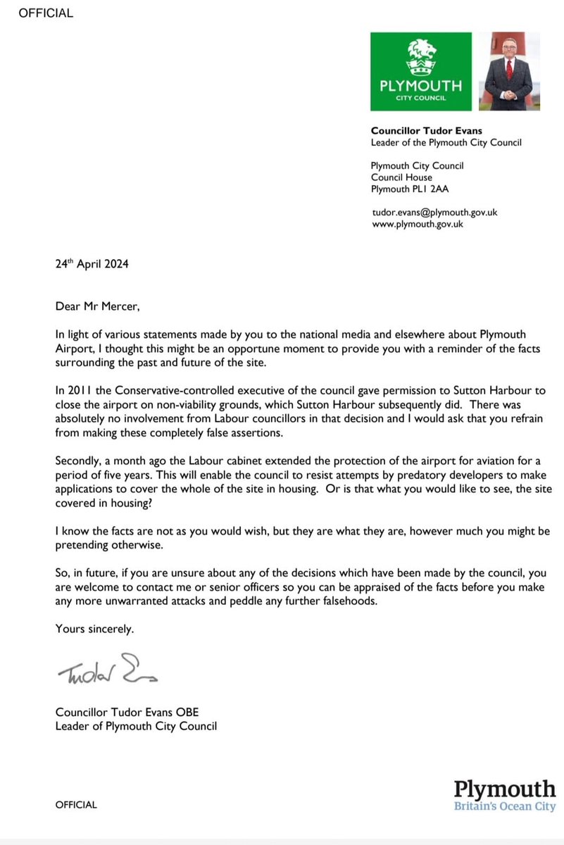 Just sent this to our factually challenged Tory MP who doesnt live here. In fact.