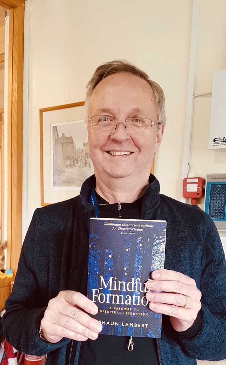 Great to have a physical copy of my new book ‘Mindful Formation: A Pathway to Spiritual Liberation’ @ScargillHouse - available to pre order on Amazon!