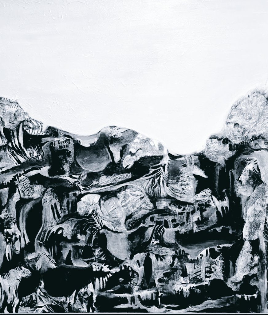 Gm !!!!!

It's been days since I've been online, I hope everyone is doing well.

Reconnecting with my physical art.

I hope you like it

"The Observer"
Collage