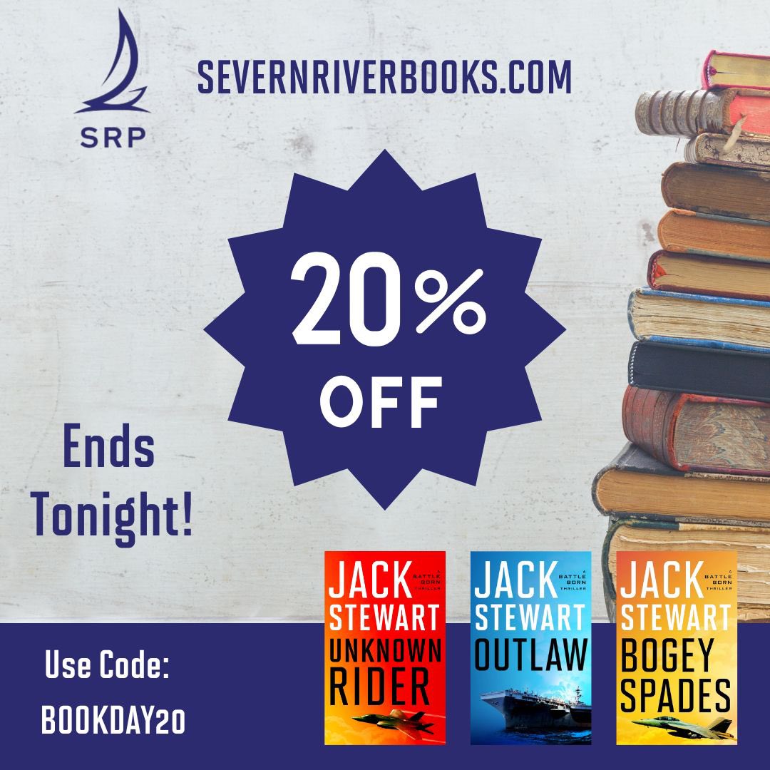 You can get 20% off all paperbacks through my publisher’s website by using the code BOOKDAY20. This sale ends tonight, so don’t sleep on this one!