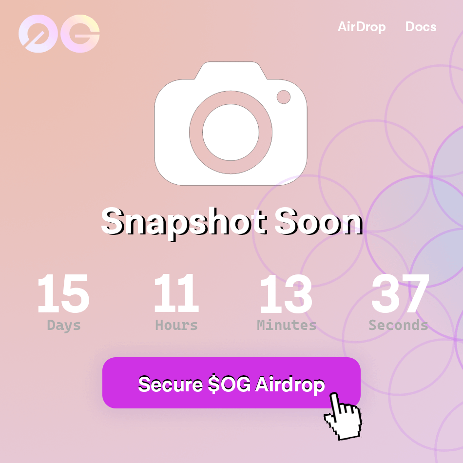plutos_eth's tweet photo. $OG Airdrop is confirmed!

Raised $35M from @animocabrands
Cost: FREE and just 10 minutes

Check detailed airdrop video guide 🧵👇 https://t.co/tjEWZ0Rn2q