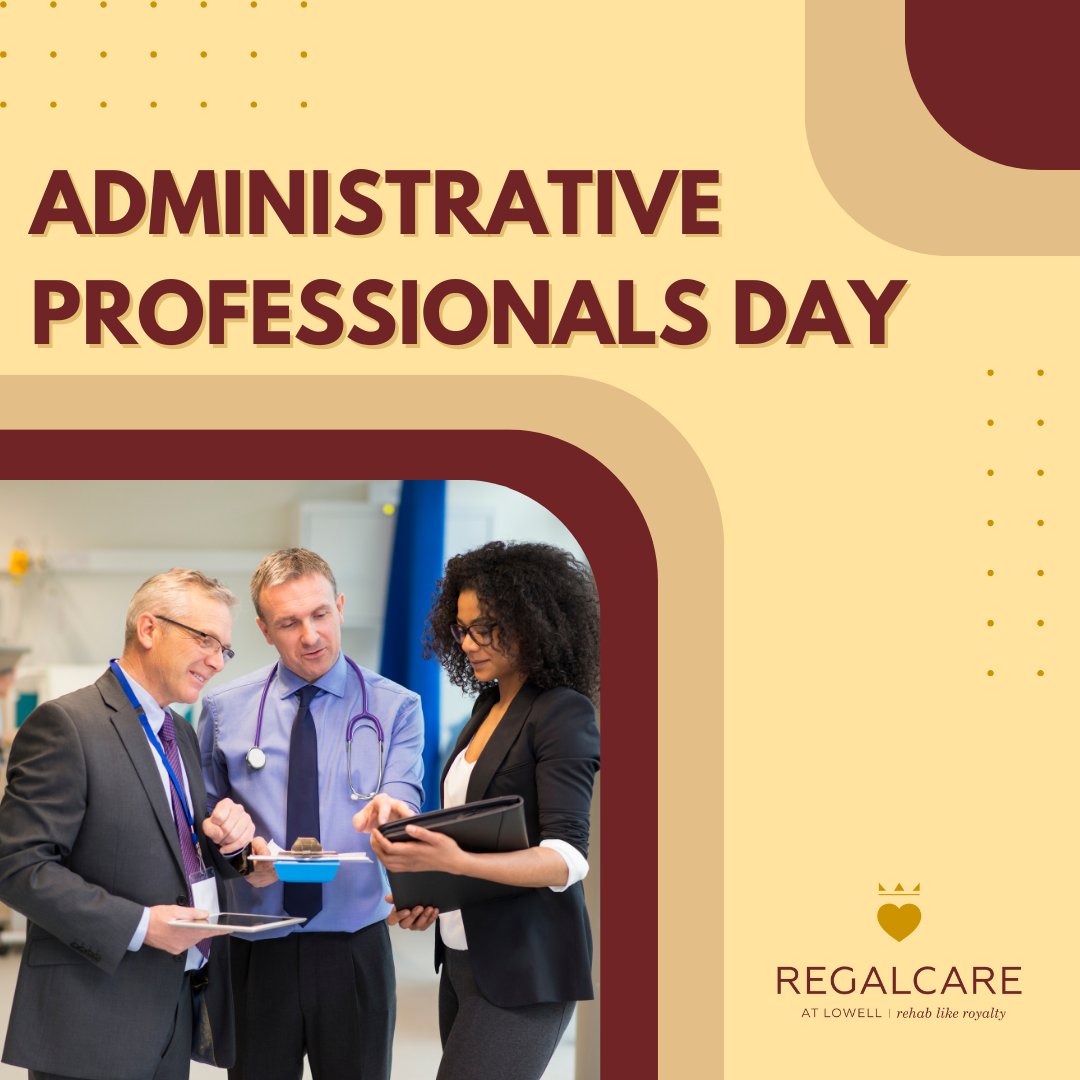 Happy Administrative Professionals Day! 

We're incredibly lucky to have such a talented and dedicated team keeping our office running smoothly. Your attention to detail, problem-solving skills, and positive attitude are truly appreciated!📝💼✨

#TeamAppreciation #Grateful