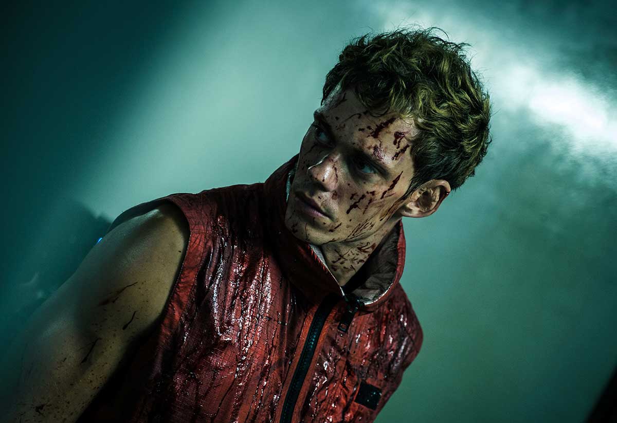 EHollywood's tweet photo. Boy Kills World Interview with Bill Skarsgård https://t.co/7l2umlglff https://t.co/KUNy5EiboS