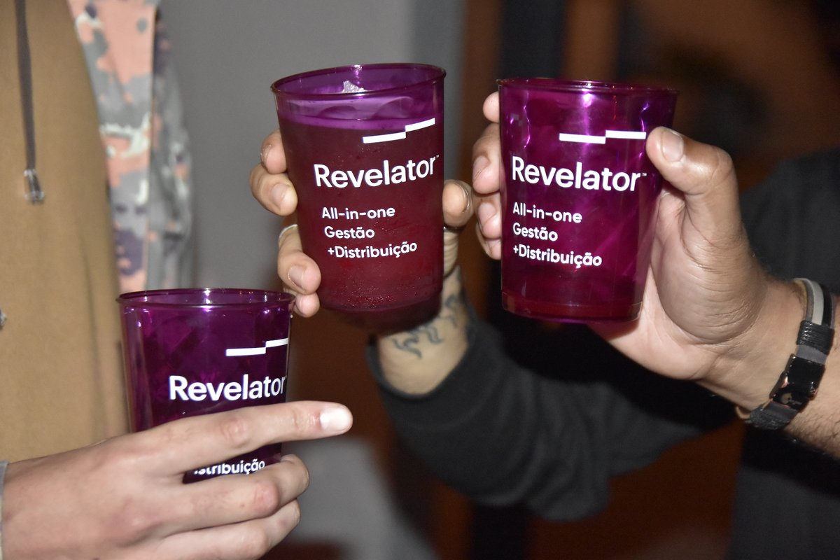 🎶🚀Proud to be the main sponsor at Trends Music Business Conference in São Paulo! 

And who could forget the epic after-party, complete with our exclusive Revelator cups!

Let's keep the vibes going!

#TrendsConference #MusicInnovation #Web3 #MusicBusiness #SãoPaulo