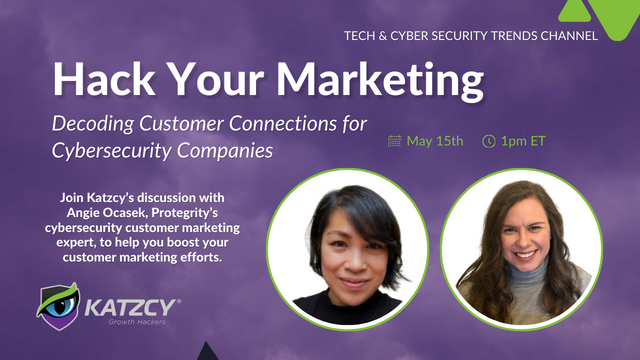 Boost customer loyalty by learning actionable strategies in our webinar "Hack Your Marketing: Decoding Customer Connections for #Cybersecurity Companies." Learn how to get closer to customers &amp; achieve measurable results. Register now! hubs.li/Q02tShcc0 #CustomerMarketing