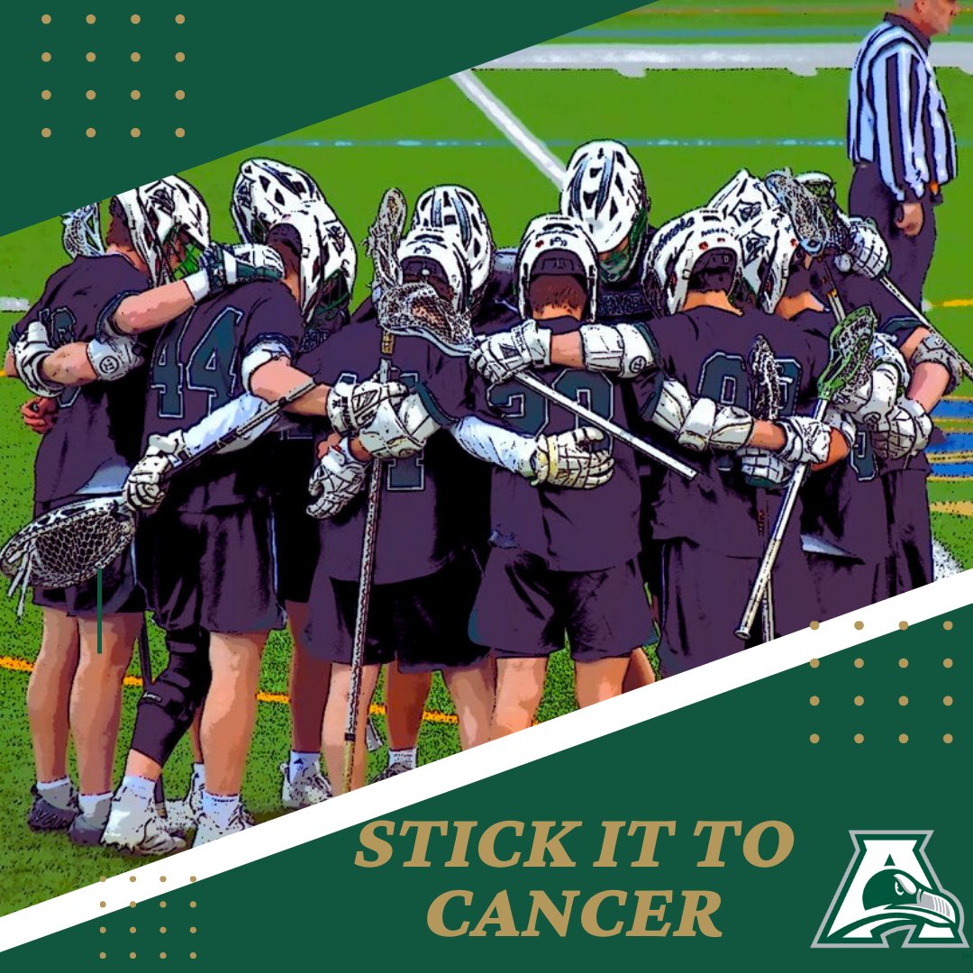 Boys lacrosse has spent the last few weeks fundraising for the American Cancer Society. On their May 8th game, the team will honor the lives lost to cancer, celebrate survivors, and support the caregivers who so selflessly help others. To learn more: bit.ly/3W5g6w3