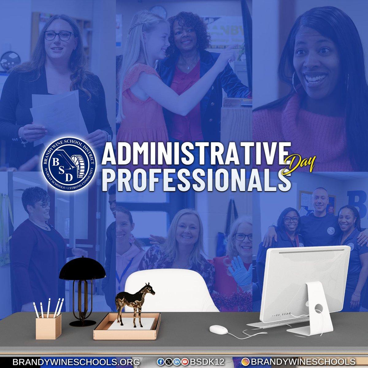 Today, we celebrate the incredible administrative staff across BSD who keep our schools running smoothly every day. From managing schedules to supporting students and staff, their hard work behind the scenes helps our buildings run. #Proud2bBSD #StrongSchoolsStrongCommunity