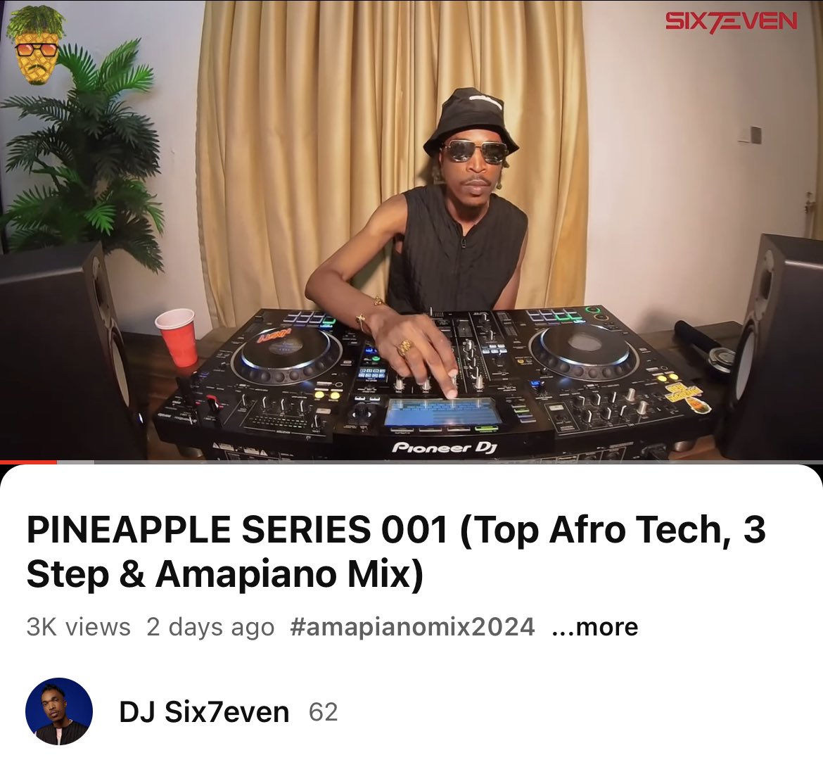 DjSix7Even's tweet photo. 3k in 48hours #pineappleseries π
https://t.co/iYLyQzBYqG
Keep βEm running β¬οΈ & SUBSCRIBE https://t.co/8NDvM3ZL3A