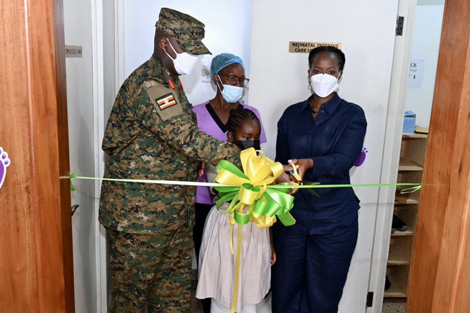 As part of activities to celebrate his 50th birthday Master @mkainerugaba CDF Commissions Special Care Unit for Pre-Term Babies.