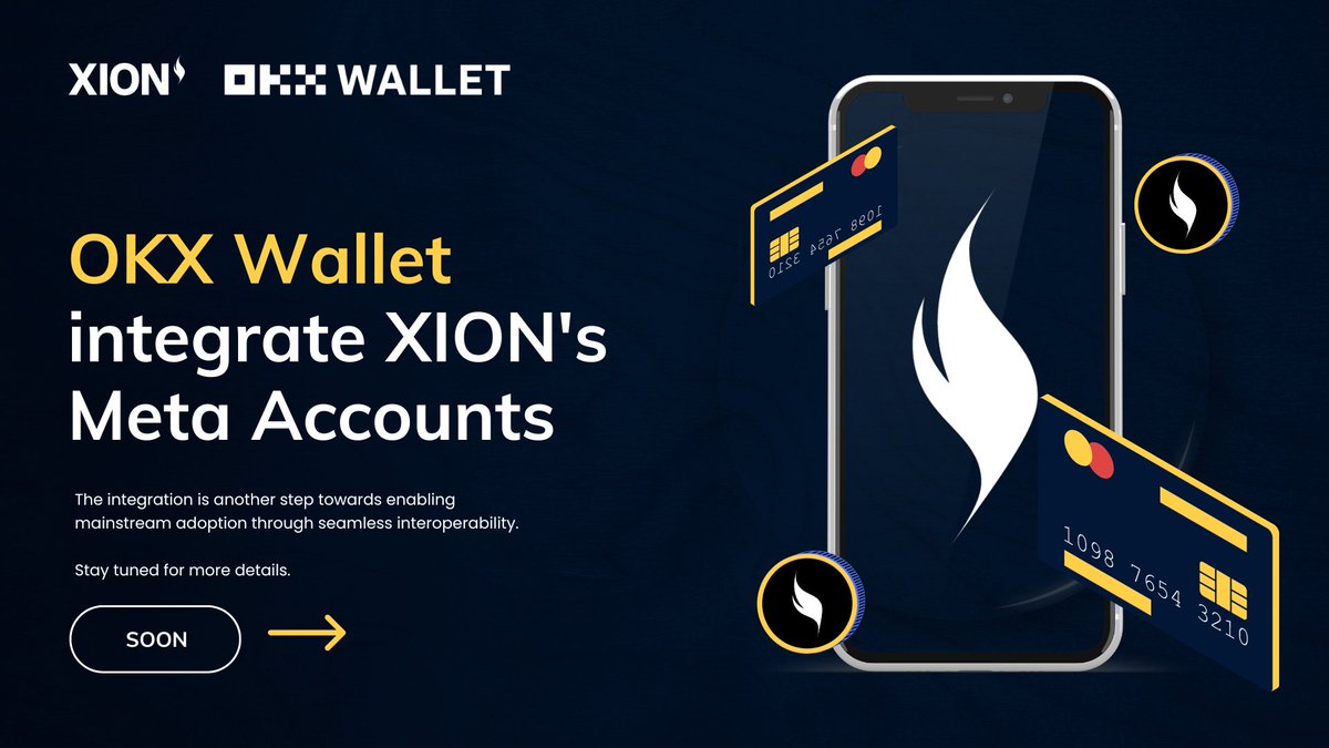 nazarr_0x's tweet photo. Big news for XION & OKX users!
.@okxweb3 becomes the FIRST to integrate @burnt_xion Meta Accounts!

This paves the way for smoother & easier Web3 experiences for everyone.  ✨

Stay tuned for more!

#XION #OKXWeb3 #MetaAccounts #Web3