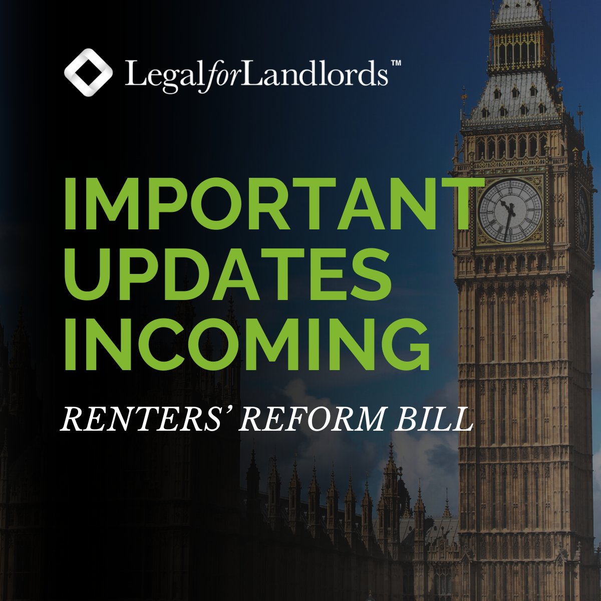 RENTERS REFORM UPDATES INCOMING 📢

A Third Reading has been scheduled for today. Follow us for updates and to hear our thoughts soon.

Contact our team if you have any questions - 0344 567 4001

#rentersreform #propertyindustry #rentersreformbill #landlords #lettings