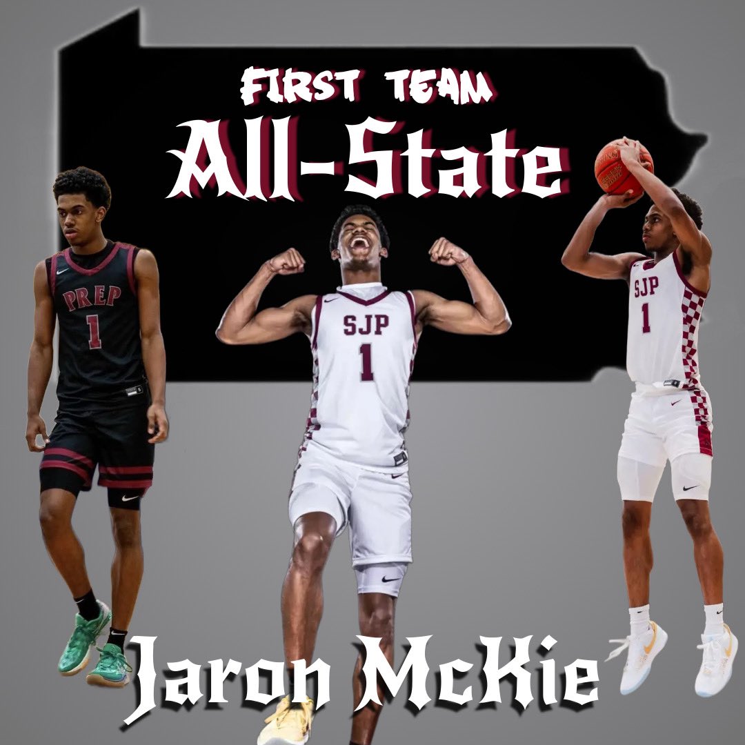 Congratulations to Jaron McKie ’25 on being named PIAA 6A First Team All-State! Jaron has now been awarded First Team All-State and All-Catholic honors. #GoPrep #AMDG