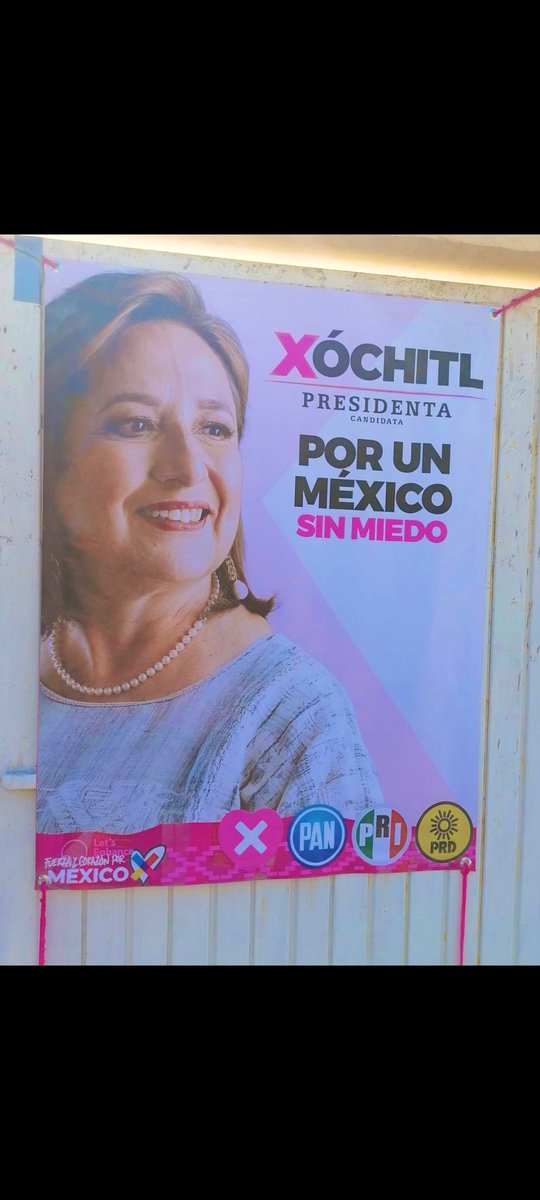 Necesitamos, además de votar por #XochitlGalvezPresidenta, votar por PRI, PAN o PRD para senadores y diputados. No queremos un plan C que destruya México y su democracia!