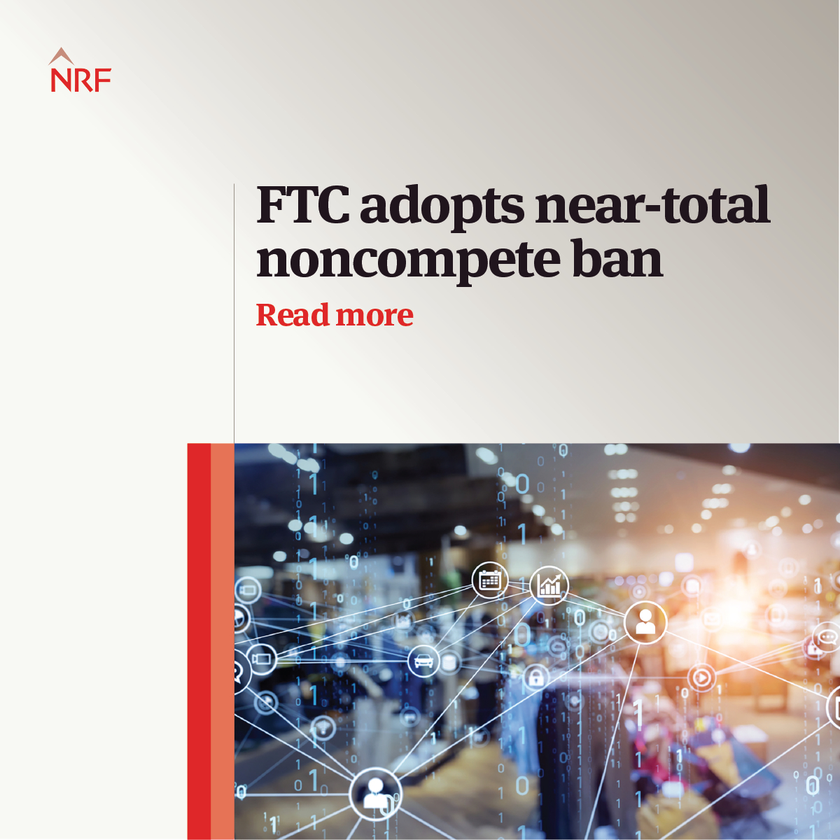 Today, the FTC voted 3 – 2 in favor of adopting a rule banning nearly all noncompete provisions that block workers from switching jobs within an industry. Robin Adelstein, Neely Agin, Eliot Turner, Carlos Rainer, Darryl Anderson and Abraham Chang advise. ow.ly/5uIb50RmI0O