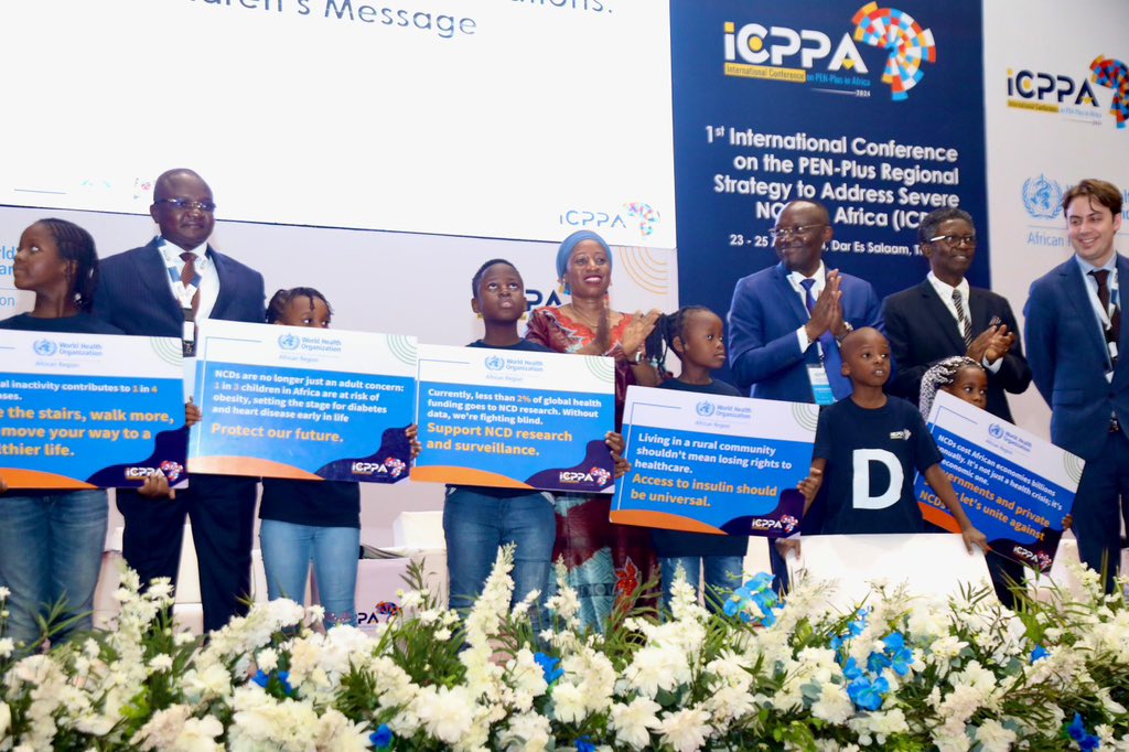 Jana nilipata heshima ya kufungua Mkutano wa Kwanza wa Afrika kuhusu Magonjwa yasiyoambukiza (1st International Conference on PEN (Package of WHO Essential Noncommunicable Disease) Plus Regional Strategy to Address Severe NCDs in Africa. 

Ninawashukuru Shirika la Afya Duniani