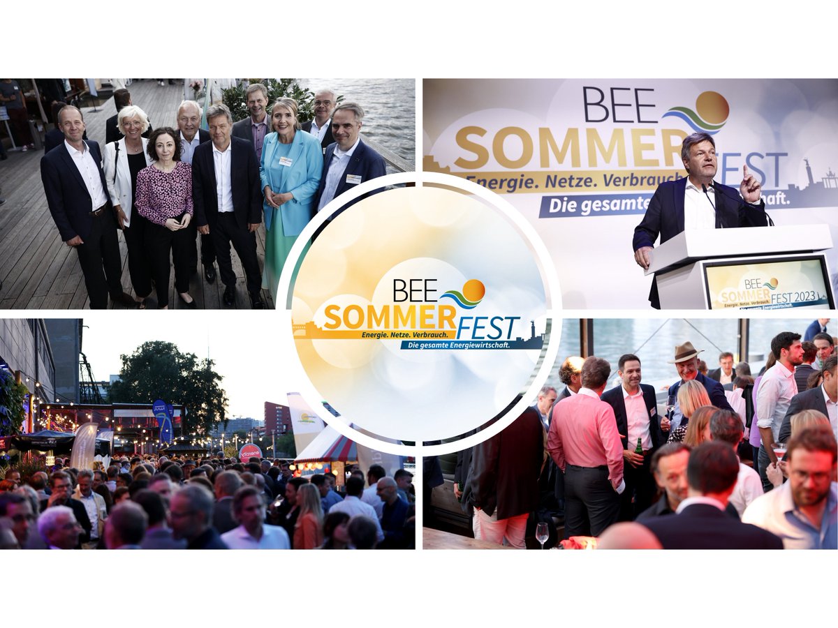 DER TICKETVERKAUF IST ERÖFFNET! Es ist wieder soweit - am 03. Juli kommt die ganze Energiebranche in Berlin beim #BEESommerfest zusammen! Die Tickets sind ab heute erhältlich also schlagt zu! Alle Infos und die Anmeldung gibt's auf unserer Webseite 👉 bee-ev.de/projekte/somme…