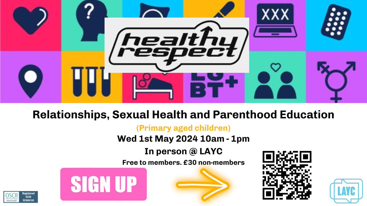Still spaces to join @healthy_respect & learn: • The language we use to talk about bodies & relationships • Puberty, consent & online safety • How to respond with confidence & support key messages for children & more! laycbookings.org.uk