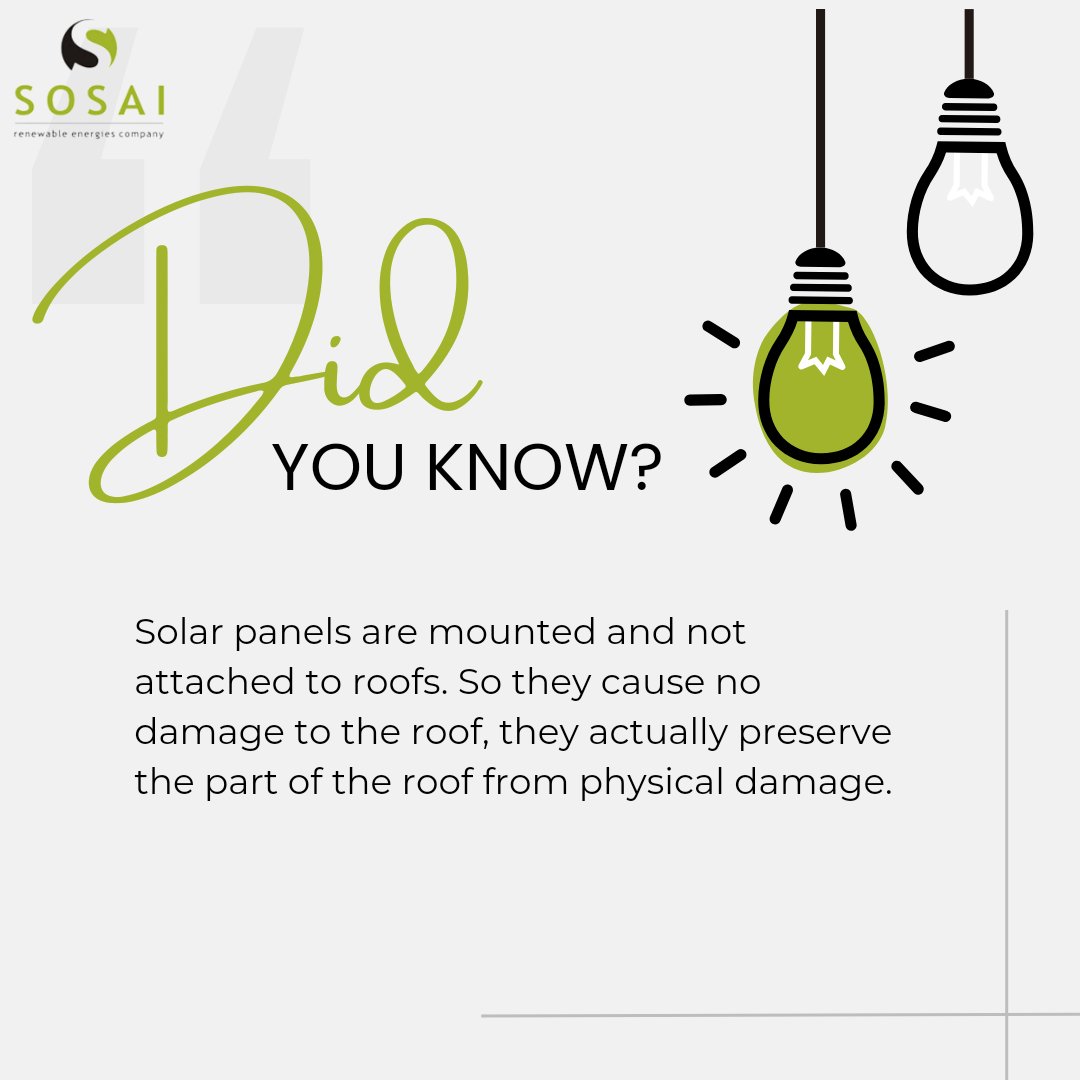 sosairen's tweet photo. Solar panels are very roof-friendly 😁
You have nothing to worry about when your solar panel has been correctly mounted. 
Contact us via 08092305719 (WhatsApp/Call) for your own solar installation

#sosai #solarenergy #solarinnigeria #roof #renewableenergy #solarng #impactlives https://t.co/QenGBnMgH3