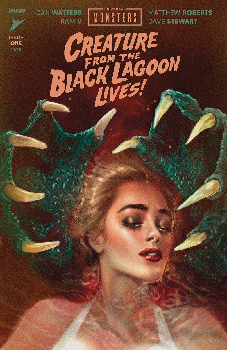 Joëlle Jones, Universal Monsters: Creature From The Black Lagoon Lives! #1. 💚

#JoelleJones #Creaturefromtheblacklagoon
#Universalmonsters