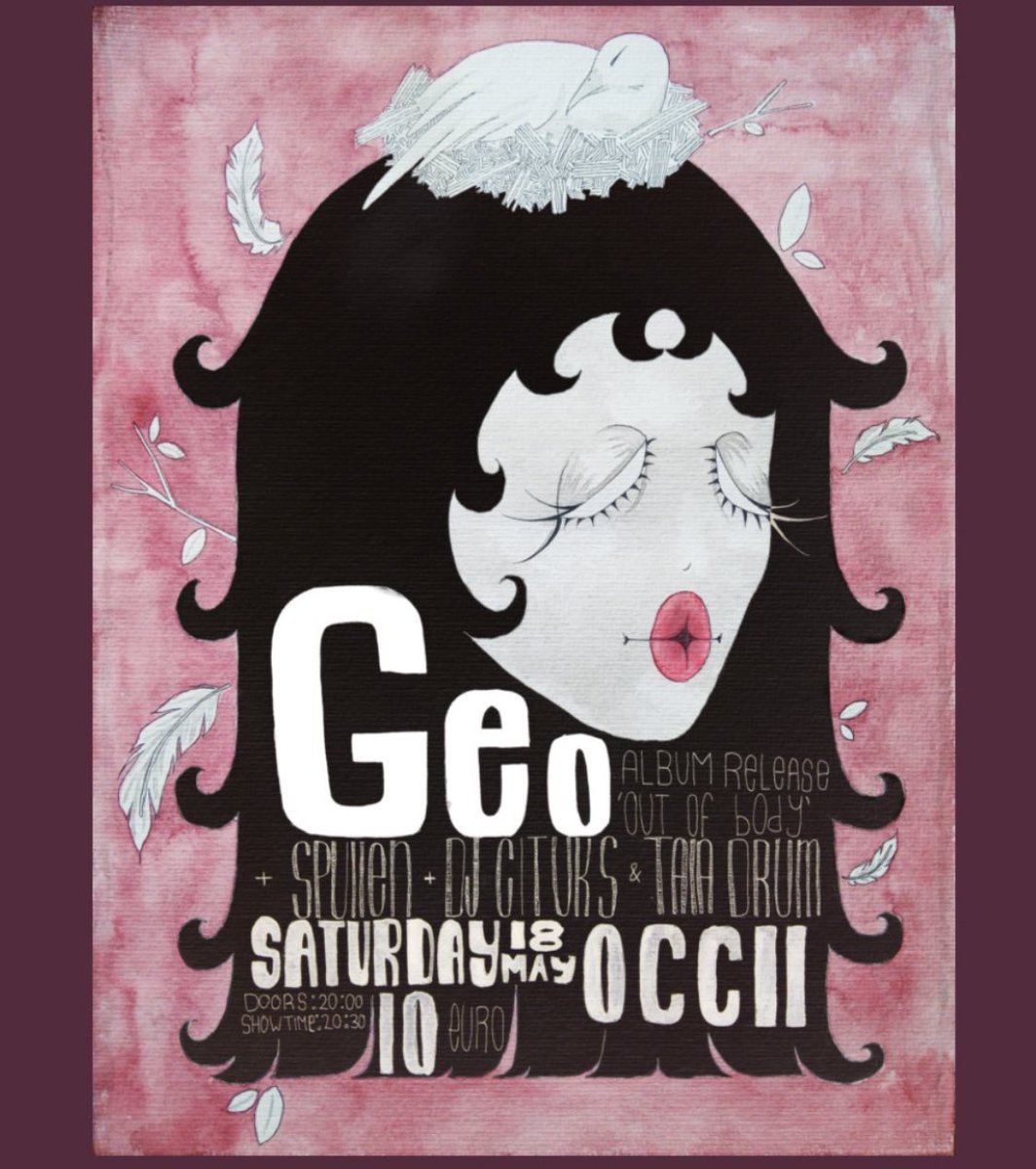 18/5 GEO - aalbum release show: , out of body’