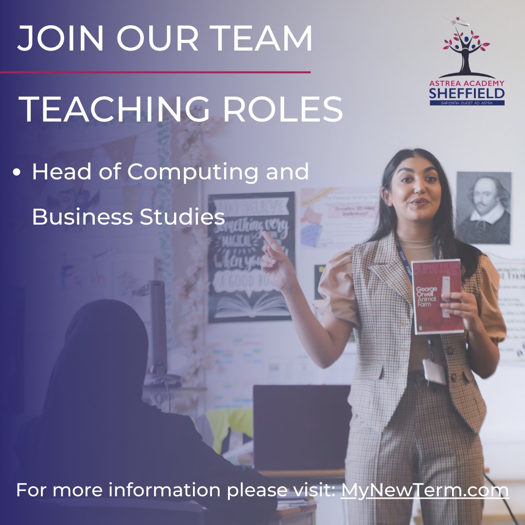 🌟We are recruiting!🌟 At AAS we can offer: 🌟A Comprehensive CPD package. 🌟Centralised resources. 🌟Centralised policies and procedures. 📷 🌟Tenacious and respectful scholars. ❗️Apply by Sunday 5th May❗️