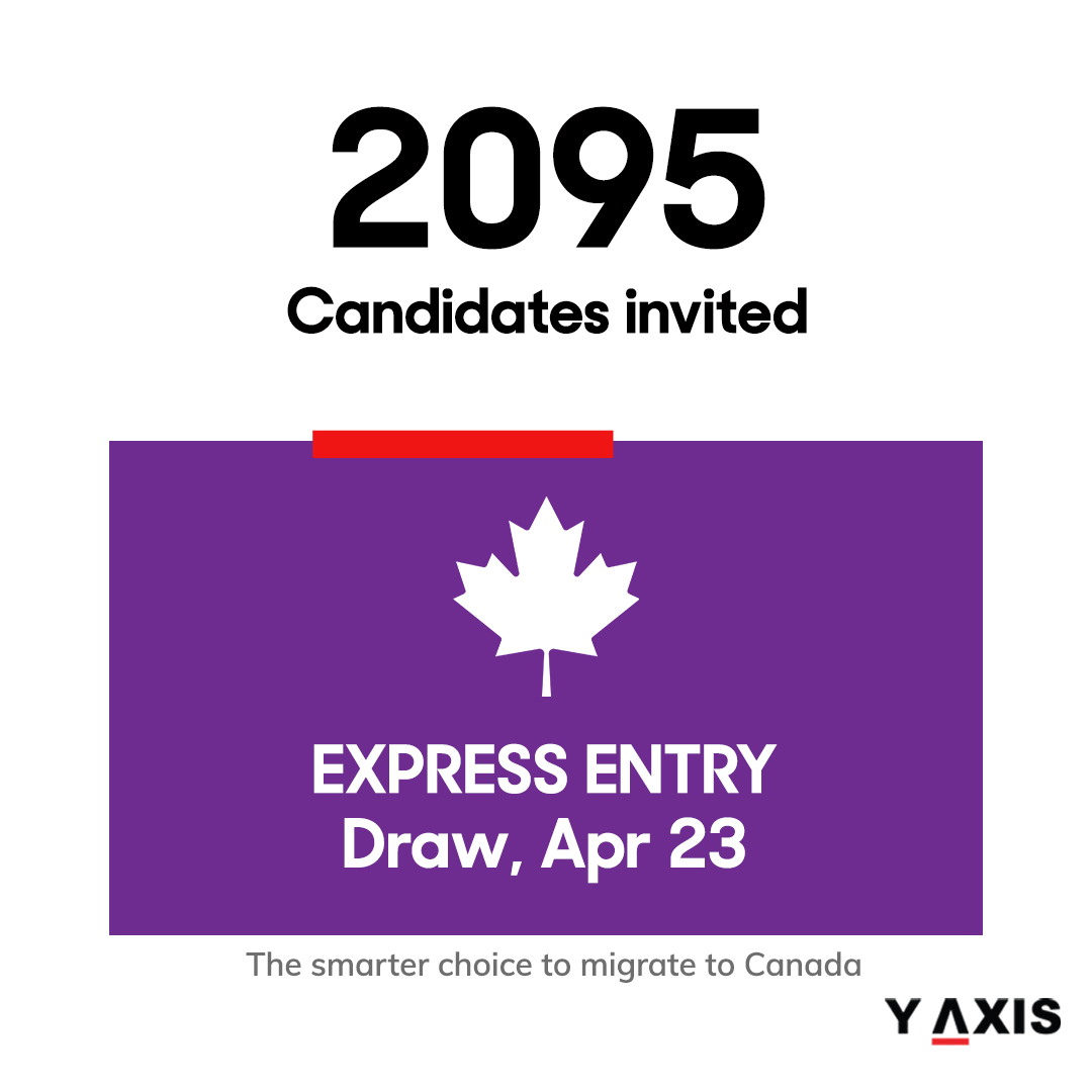 🎉 Exciting news for Express Entry candidates! The latest draw has invited 2,095 candidates to apply for immigration to Canada.

y-axis.ae/blog/294-expre…

✈️ #ExpressEntry #ImmigrationCanada #YAxis #YAxisimmigration