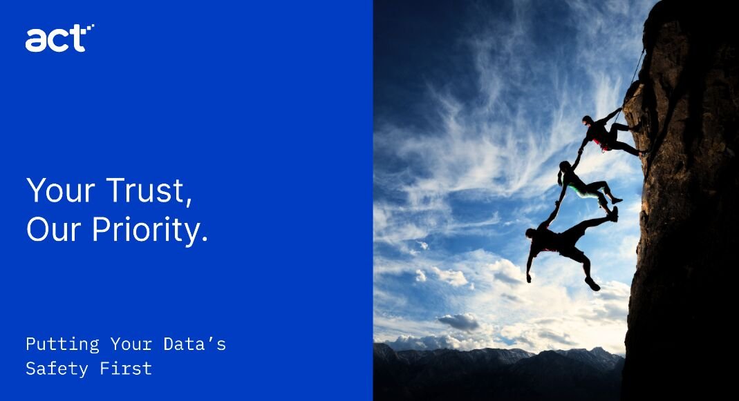 At Act Digital, we prioritize something that's increasingly crucial in today's digital landscape: #datasafety. 

For us, delivering quality work goes hand in hand with maintaining your #trust.

Book a call and explore how we can help your business grow: bit.ly/bkcl2dy