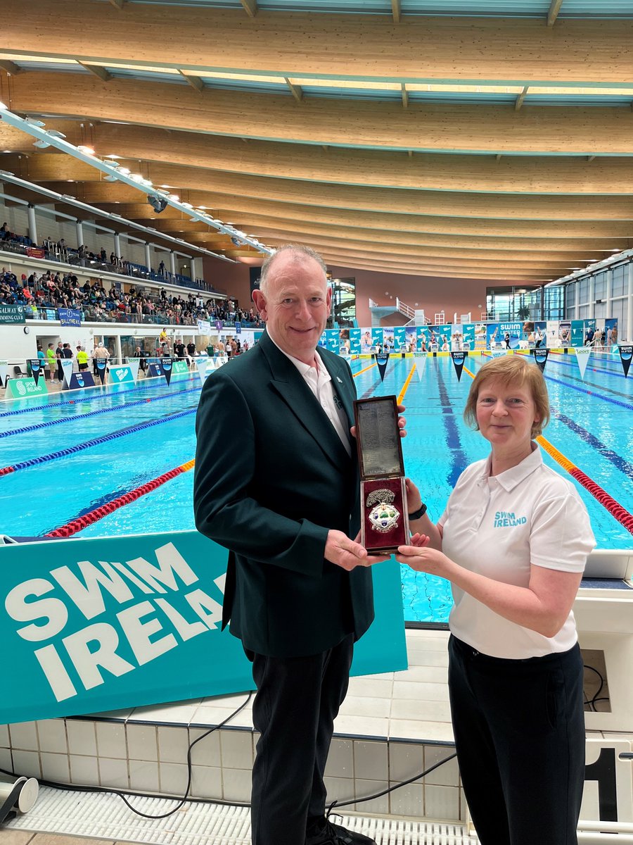 Congratulations to Ulster representative Alison Honan who was last night ratified as the new Swim Ireland President at the 2024 Swim Ireland AGM.  

A huge thank you to outgoing President Joe Gavaghan for his time and dedication to the role during the last year, and we look