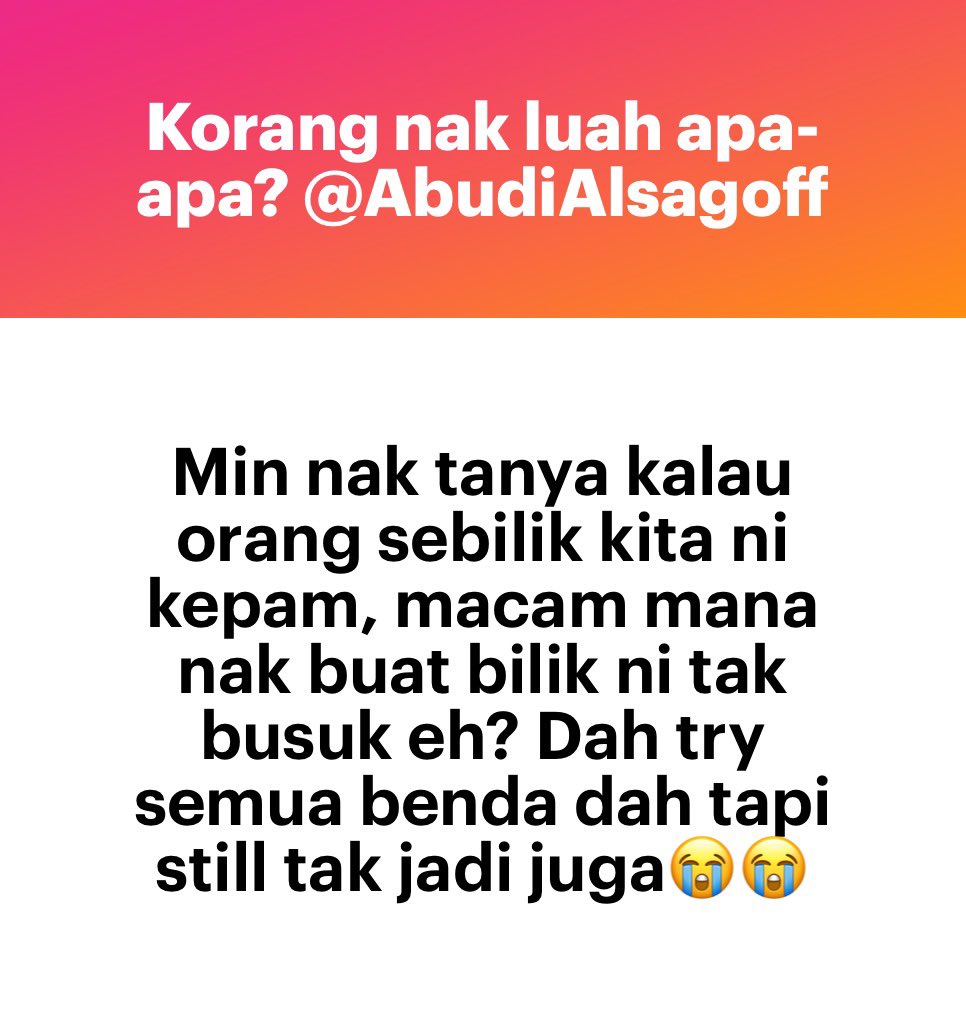 Kau bagitau je dia. Bagitau la dia suruh cuci mana yang patut?