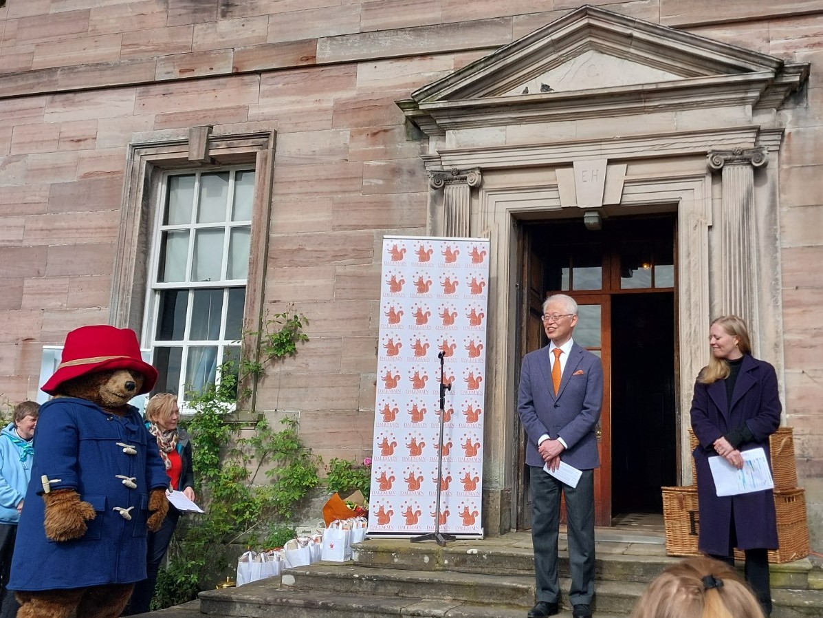 On 20 April, Ambassador and Madame Hayashi attended the 2024 World @MarmaladeAwards Ceremony at the Dalemain Mansion & Historic Gardens in the Lake District. Read about the event here: uk.emb-japan.go.jp/itpr_en/240420… #Marmalade