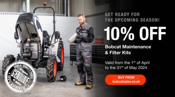 Maintenance and Filter kits are now 10% until the end of May 2024

🧡 Love your Bobcat and get ready for the upcoming season 🧡

bobcatsales.co.uk/bobcat-servici…

#bobcatfilterkit #bobcatmaintenancekit #Bobcat #OneToughAnimal #TVEHireAndSales #bobcatsalesuk