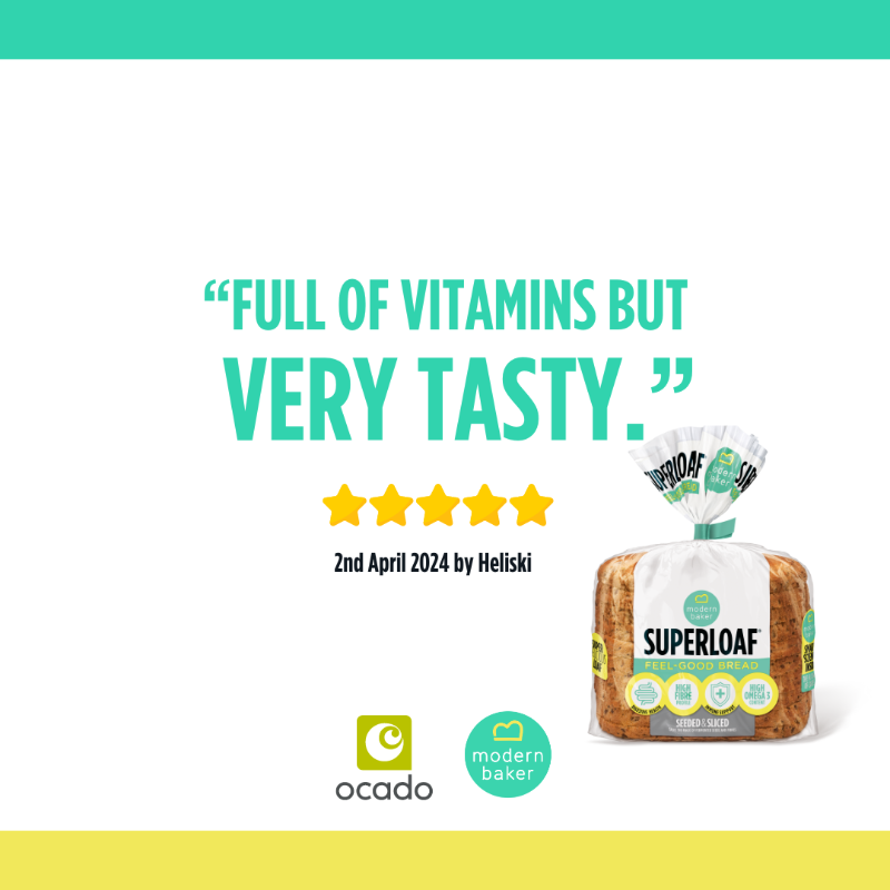 superloaf_bread's tweet photo. Full of vitamins and tasty?!
They said it couldn’t be done…then we came along.

Filled to the brim with hidden superpowers you won’t find in other loaves and, it’s even more delicious.⭐️

Visit your local @marksandspencer or online @Ocado to discover what the hype is all about…