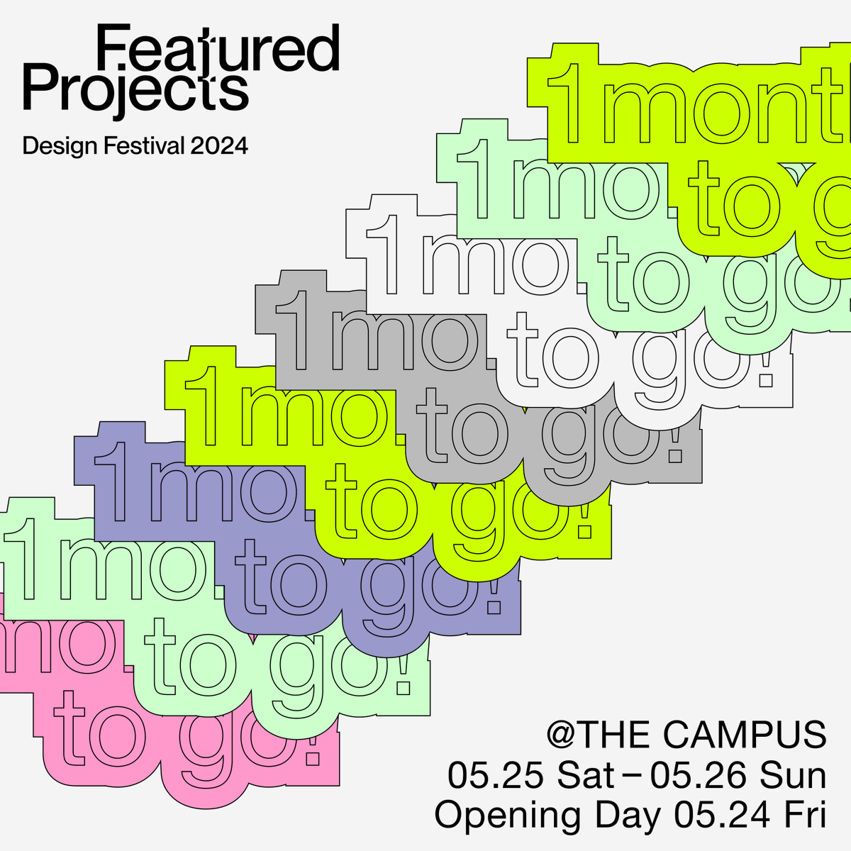fp_designing's tweet photo. 🛍｛ #FeaturedProjects2024 開催まであと1ヶ月✴︎ 
5/24(金) - 26(日)に開催するデザインの祭典『Featured Projects 2024』開催まで、あと1ヶ月となりました…もう入場チケットはゲットしましたか？
　
早期申込み・特典付きチケット🎟が残りわずかとなっています✴︎
https://t.co/4QyFKd9wwX https://t.co/n7gy1vpTwZ