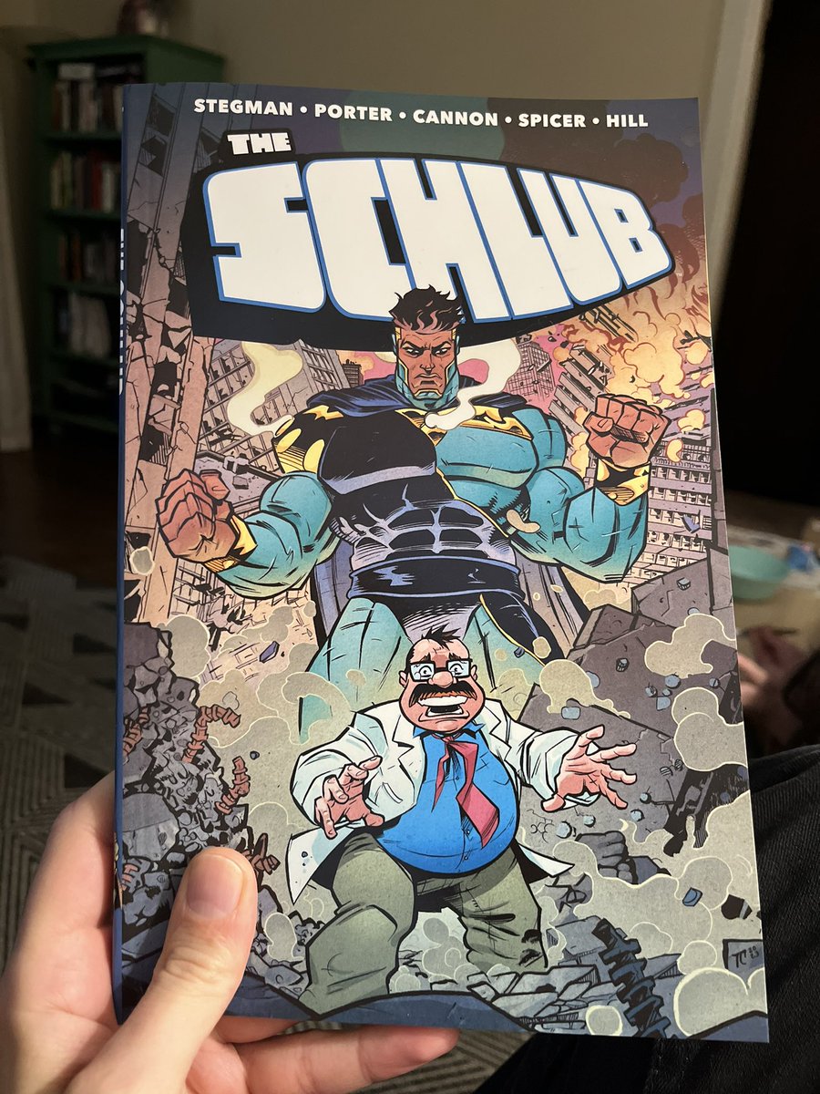 TODAY! THE SCHLUB collection is available in stores everywhere! You can get it just about anywhere, including my webstore (link in profile). You can also pick up single issues, original art, and stickers there too! SHOW ME SOME LOVE FAM!