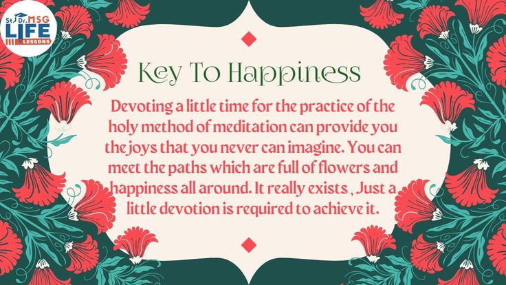 MeetMissu1's tweet photo. How can happiness be achieved ❓❓🤔 #HappinessMantra
#Meditation is such a tonic that if you practice it regularly, it will bring you happiness that you have never even imagined.
#SaintDrMSG #MeditationBenefits
#DeraSachaSauda https://t.co/ah6a8NSdtK