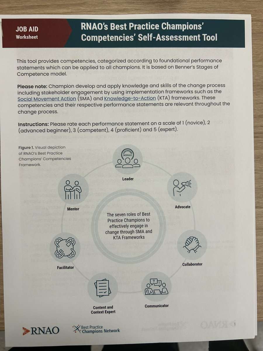 Champions train-the-trainer is underway. Champions drive change and are a highly effective implementation strategy. Looking forward to this day of learning. @RNAO #BPSO #rnaochampions @harveerpunia