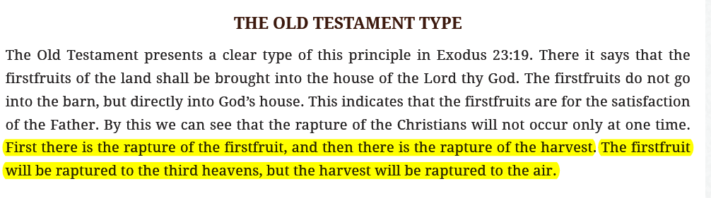 then_great12233's tweet photo. Friday, April 26th until sunset is Nisan 17:
The "Day of the Firstfruits" w/the Firstfruits Rapture of the Holy Ghost Christians.(2 Thessalonians 2:13)
Exodus 23:19
"The first of the firstfruits of thy land thou shalt bring into the house of the Lord thy God"
#3DaysOfDarkness https://t.co/wqxkwZdeF9