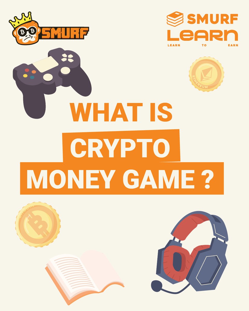 CRYPTO - MONEY GAME🌟

❓What is a cryptocurrency?
Virtual Money + Cryptography Algorithm + Decentralized Network Design = Cryptocurrency
(It is an algorithmic virtual currency on a decentralized blockchain network).

❓Why is Crypto called the Money game?
A capitalization cake