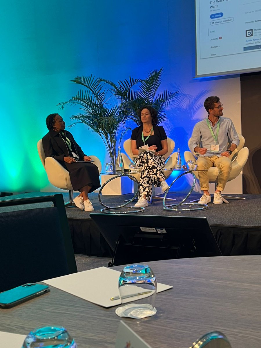 Panel discussion up next - The missing workforce: Switching towards a Truly Inclusive Recruitment Processes. Panel: Tabea Kabinde David Timis and Pam Sands #WECLisbon2024 @WECglobal