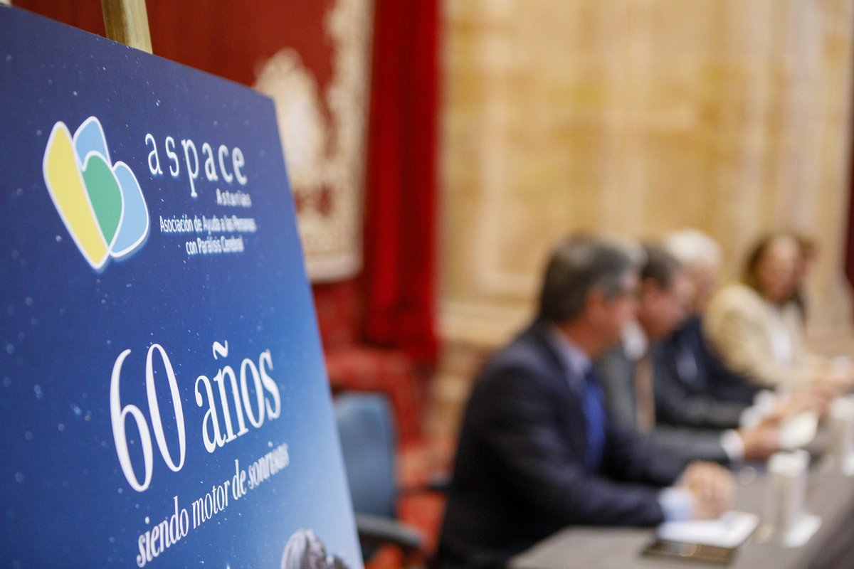 Hoy fue la presentación oficial de la campaña por el 60 aniversario de ASPACE ASTURIAS ante los medios, administraciones y colaboradores en el Eurostar hotel de la Reconquista de Oviedo.

ASPACE ASTURIAS, 60 años siendo #motordesonrisas
#SomosASPACE #paralisiscerebral