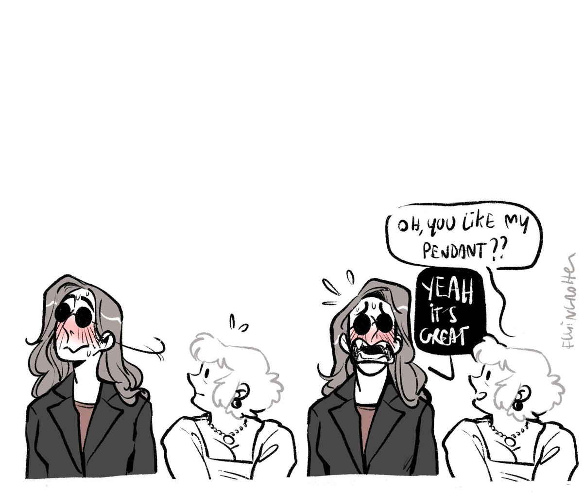 Gay panic #GoodOmens #FemAziracrow