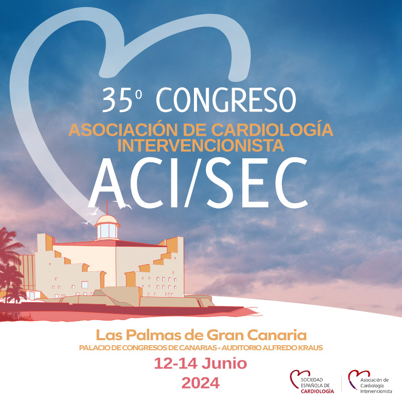 🚩Del 12 al 14 de junio se celebra la reunión anual de la Asociación de Cardiología Intervencionista en Las Palmas. 📅Date prisa para presentar tus comunicaciones antes del 28 de abril. ➡️Conoce el programa e inscríbete: congresohemodinamica.com/index.php