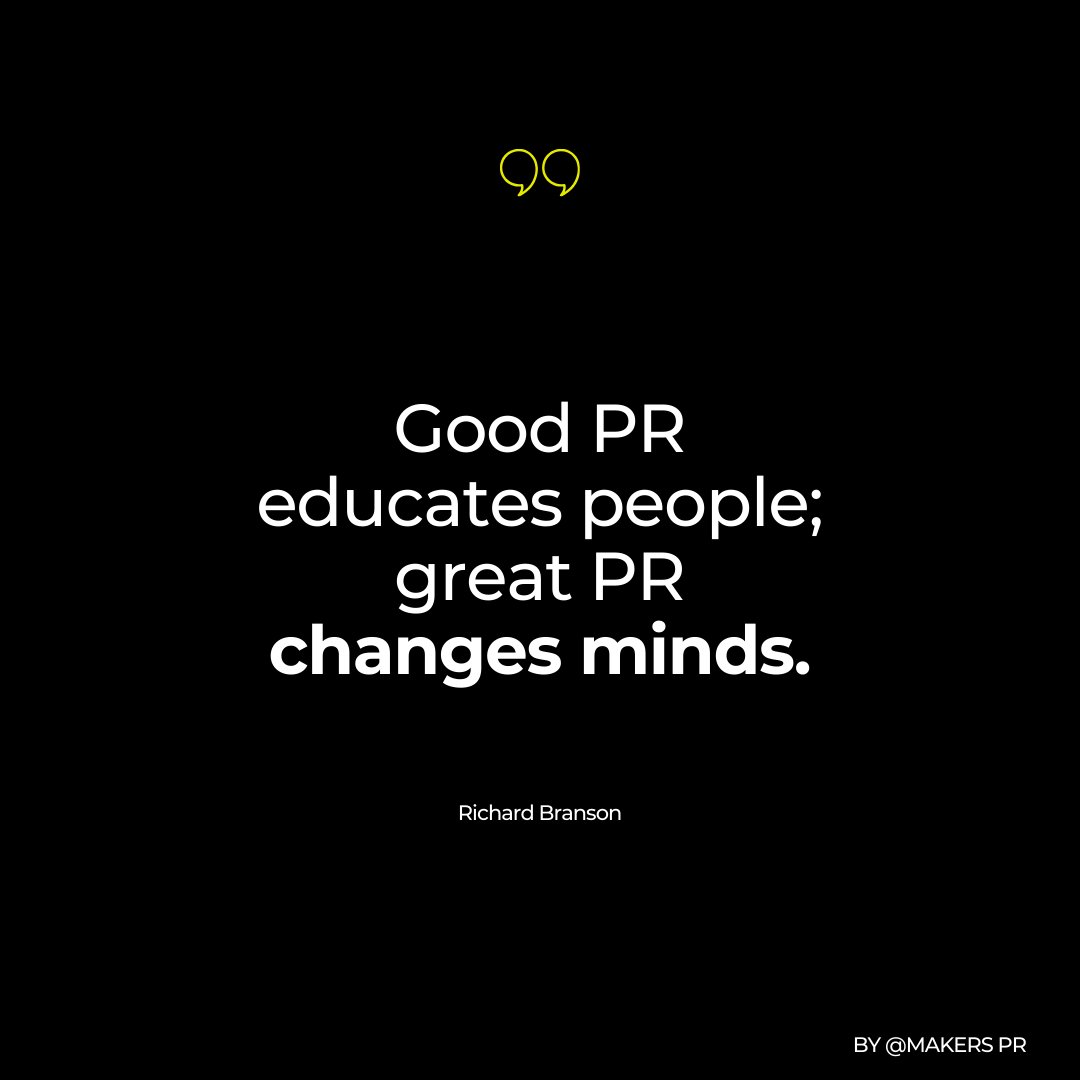 Your weekly dose of PR and branding inspiration ✨  

#MondayMotivation #SocialMediaMarketingTips #StartupLife #TechNews #MakersPR