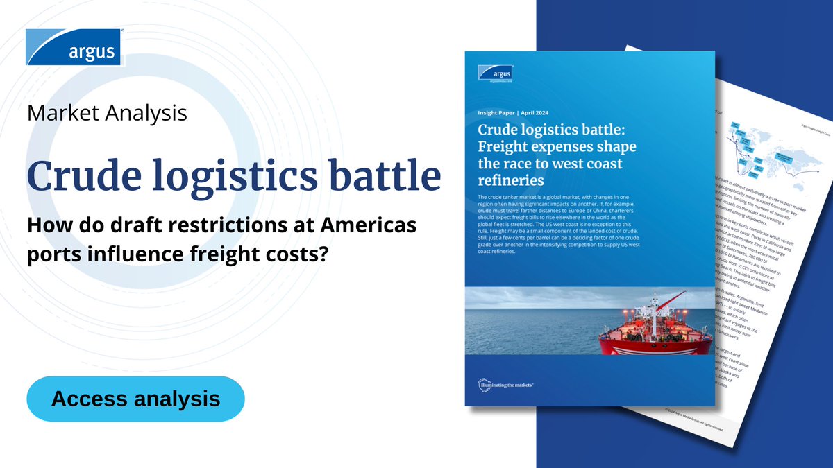 Tanker rates have reached unprecedented highs due to dynamic trade flows and geopolitical events.
Find out the current market and future trends, and strategies to adjust to volatility: okt.to/FpEt2q

#freight #oilgas #crudeexports #crudeprices