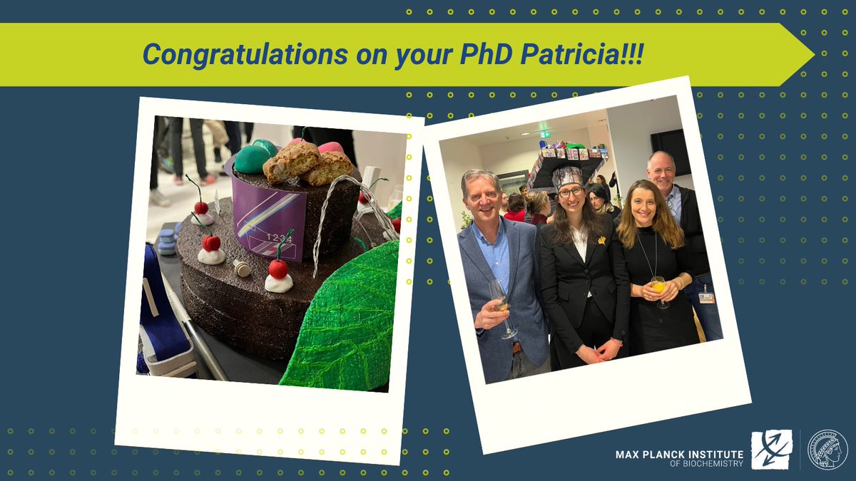 Max Planck Institute of Biochemistry (MPIB) (@mpi_biochem) on Twitter photo Congratulations on earning your #PhD!
Wishing you all the best as you continue your research journey and pursue new projects in the future.
<a href="/labs_mann/">Matthias Mann Lab</a> <a href="/patiskowronek/">Patricia Skowronek</a> Congratulations on earning your #PhD!
Wishing you all the best as you continue your research journey and pursue new projects in the future.
<a href="/labs_mann/">Matthias Mann Lab</a> <a href="/patiskowronek/">Patricia Skowronek</a>