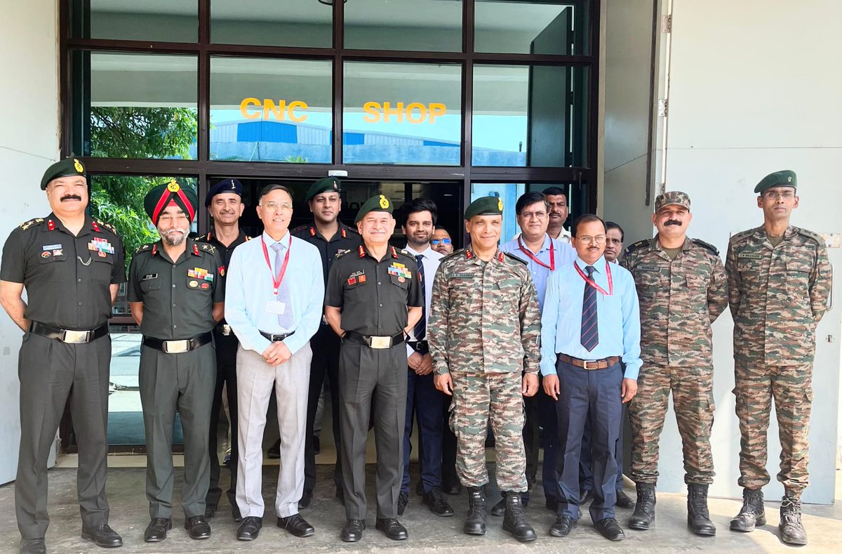 Army Vice Chief Visited Key Defence Manufacturing Sites, Including Ak-203 Factory