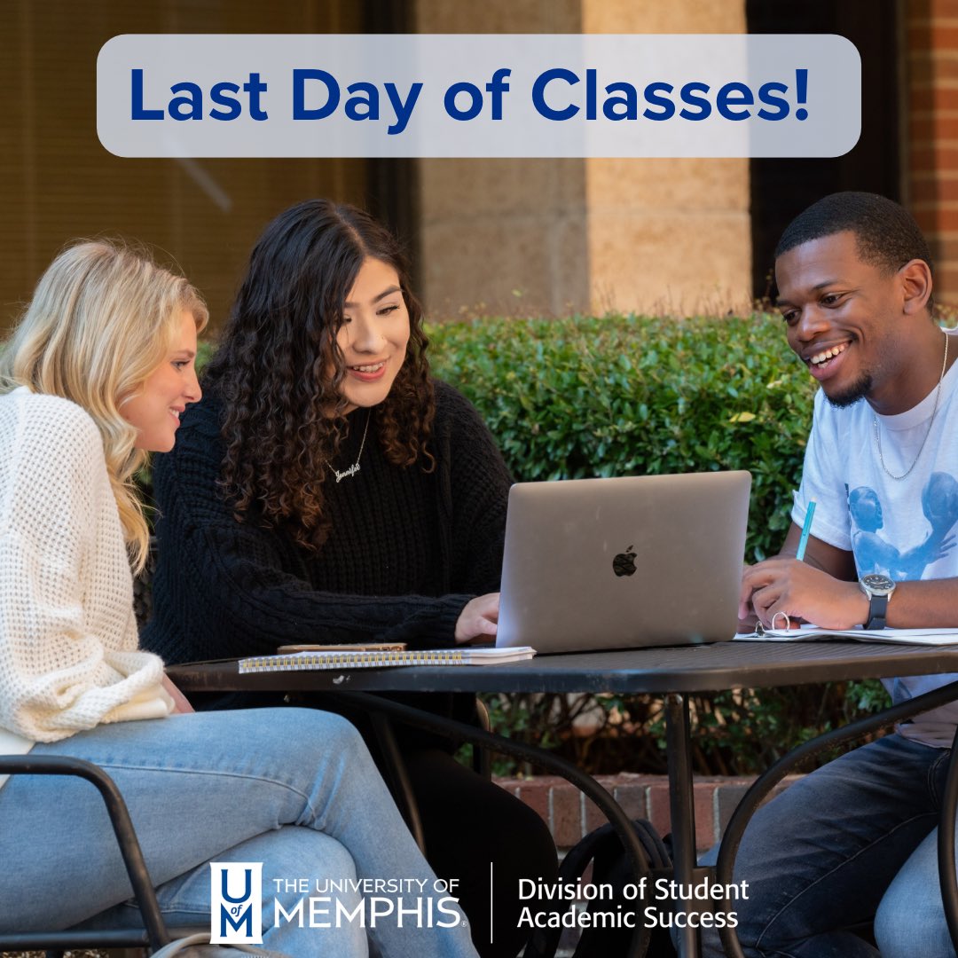 It’s the last day of classes! 💙 Next up are final exams starting on Friday! #gotigersgo #ascend
