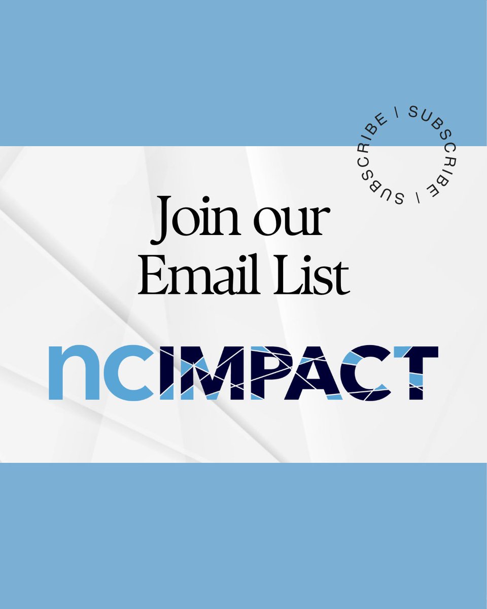 We're sharing BIG NEWS in our April newsletter. Subscribe to be the first to know about new events and resources aimed at helping North Carolina communities advance their work: bit.ly/ncIMPACTsubscr… #ncIMPACT #community #collaboration #innovation #northcarolina #nc