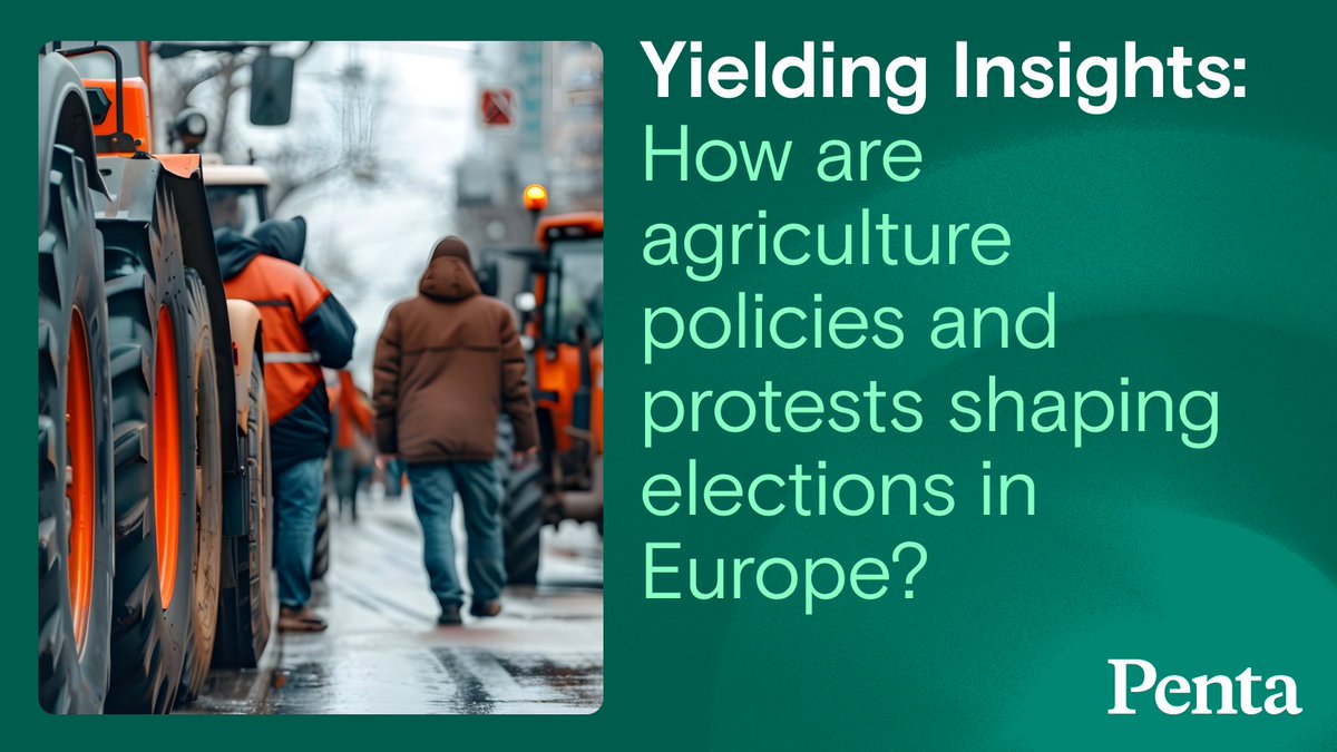 🌾🇪🇺 Farmers' protests are reshaping the political landscape in Europe as the elections approach. Our latest blog post delves into the complexities of agricultural activism, policymakers' responses, and the evolving dynamics of food security. bit.ly/3Ju8ziS